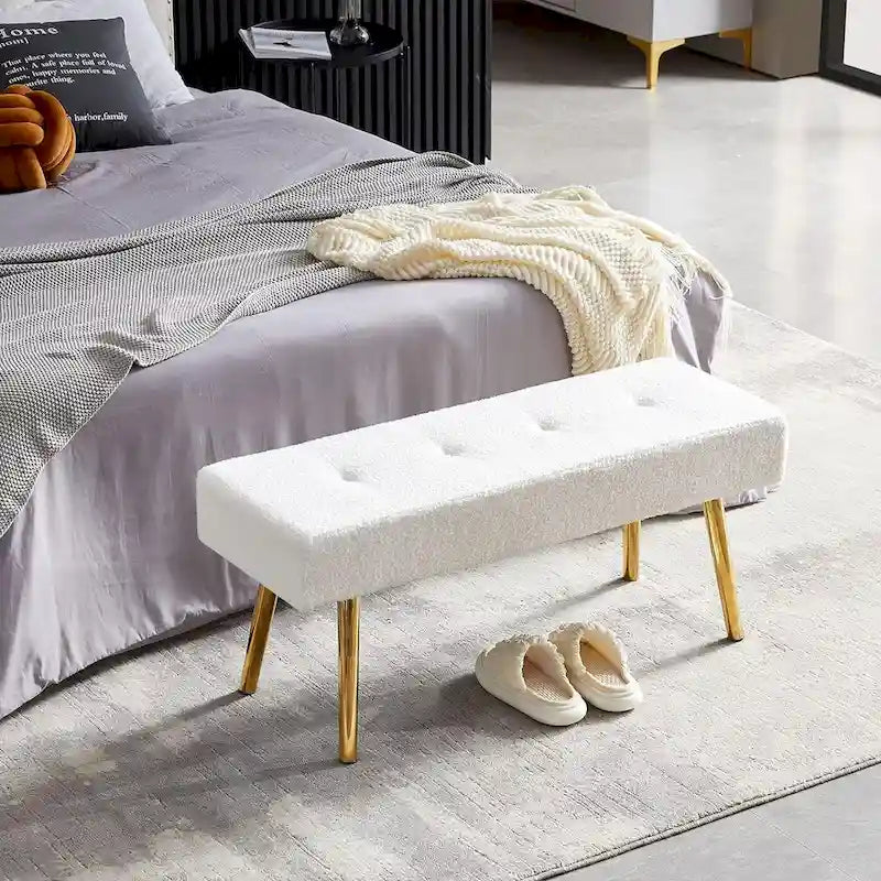 Upholstered Bench for bedroom, entryway, dining room