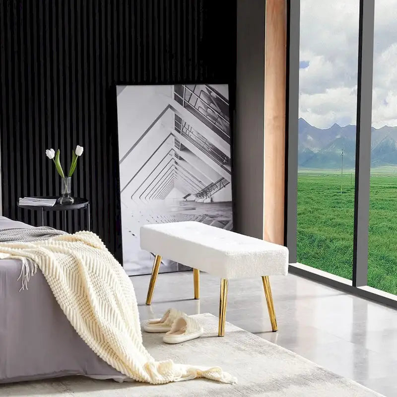 Upholstered Bench for bedroom, entryway, dining room