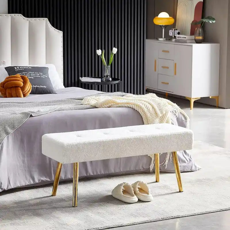 Upholstered Bench for bedroom, entryway, dining room