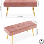 Upholstered Bench for bedroom, entryway, dining room