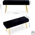 Upholstered Bench for bedroom, entryway, dining room