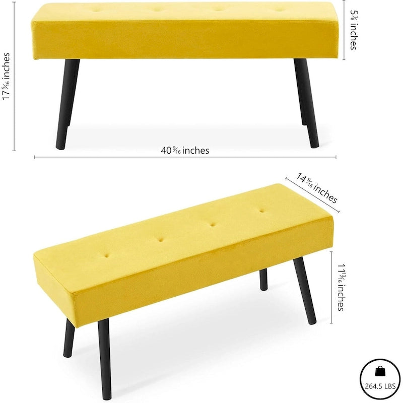 Upholstered Bench for bedroom, entryway, dining room