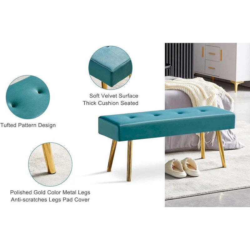 Upholstered Bench for bedroom, entryway, dining room