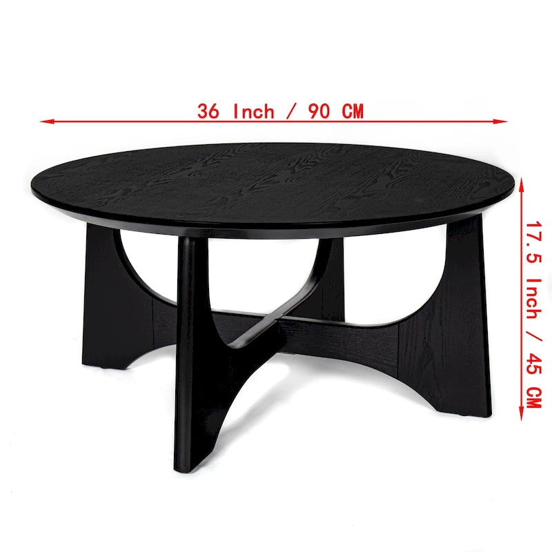 Table basse ronde pour salon ou salle de réception