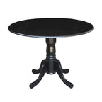 Table à rabats double 42 po avec 2 chaises San Remo