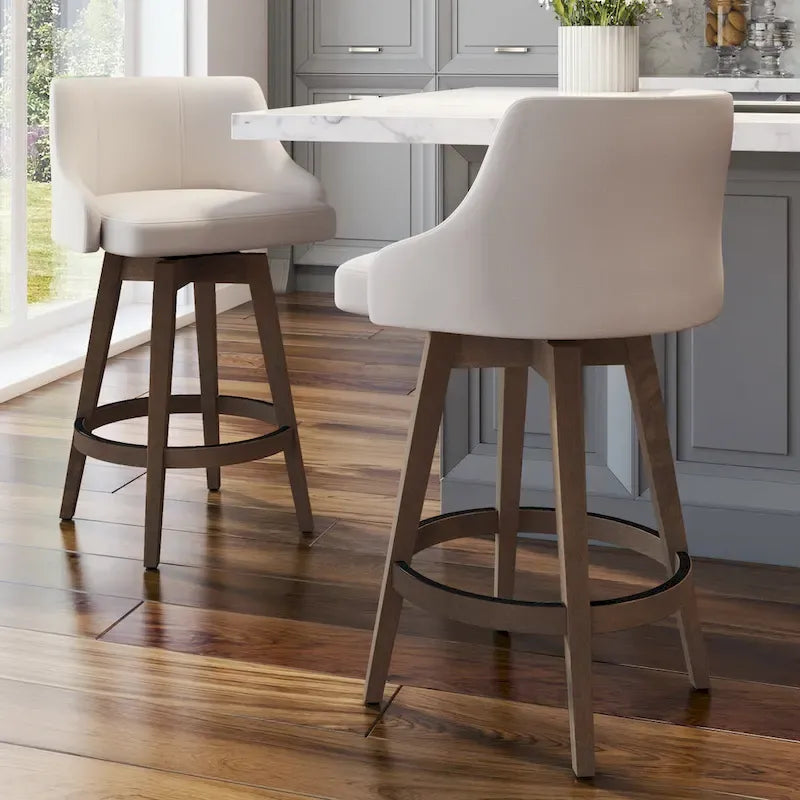 Tabouret de comptoir et de bar pivotant