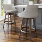 Tabouret de comptoir et de bar pivotant