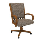 Chaise de salle à manger Caster au fini châtaigne