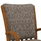 Chaise de salle à manger Caster au fini châtaigne