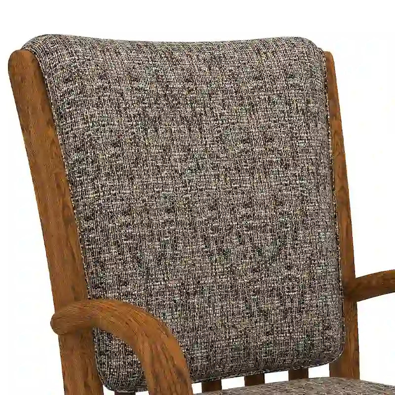 Chaise de salle à manger Caster au fini châtaigne
