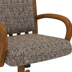 Chaise de salle à manger Caster au fini châtaigne