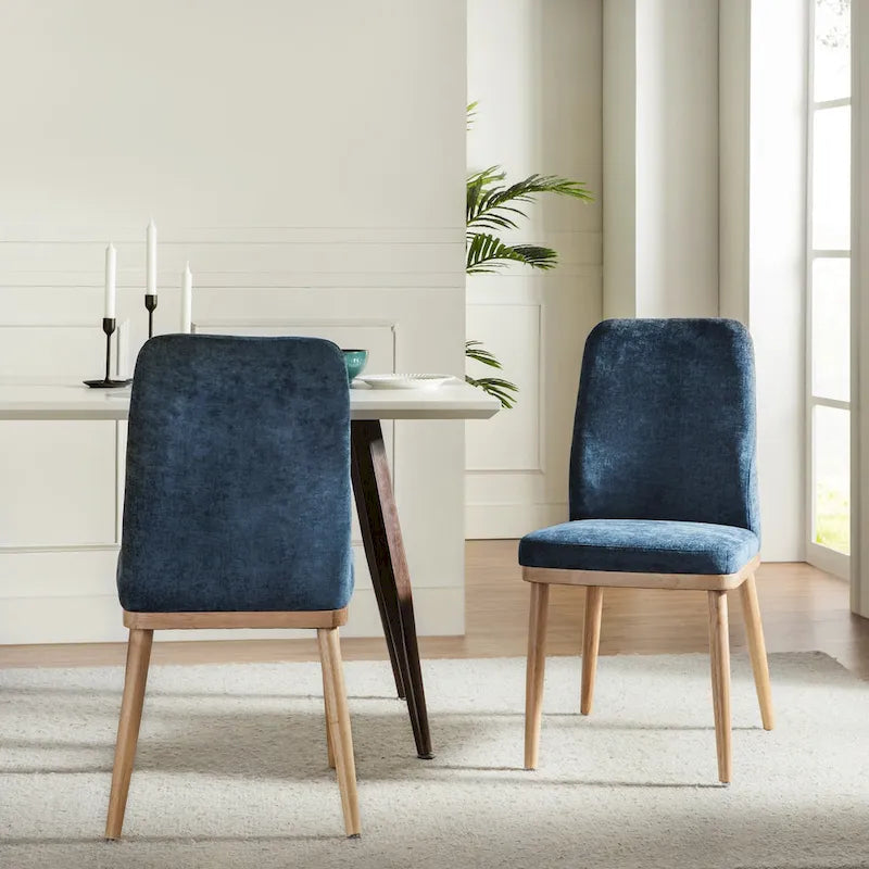 Mid-century Modern Upholstered Dining Chair by