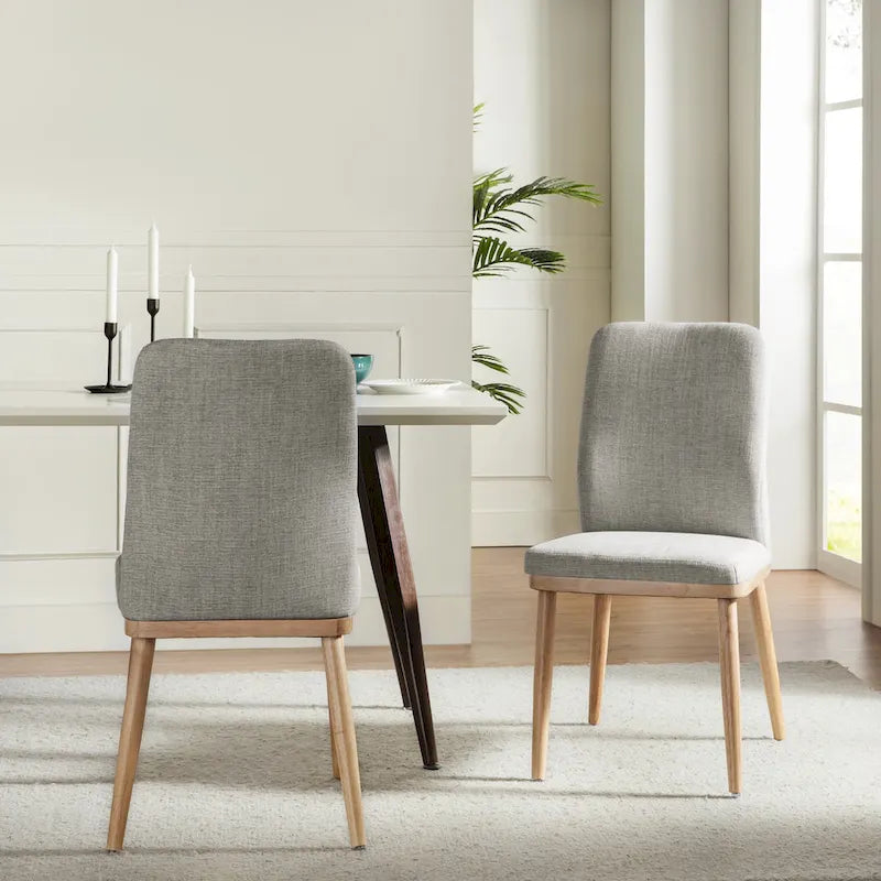 Mid-century Modern Upholstered Dining Chair by