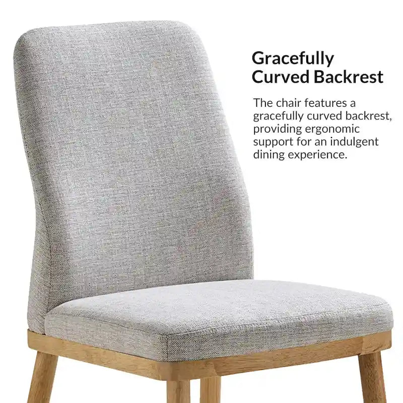 Mid-century Modern Upholstered Dining Chair by
