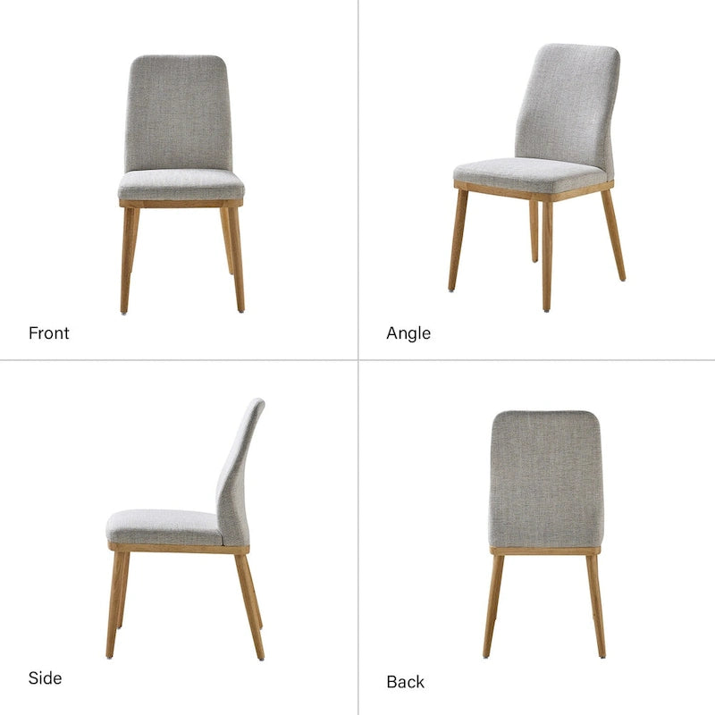Mid-century Modern Upholstered Dining Chair by