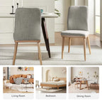 Mid-century Modern Upholstered Dining Chair by