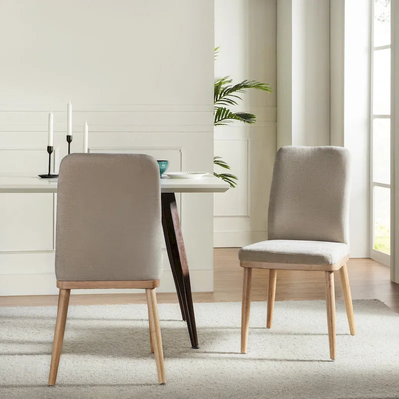 Mid-century Modern Upholstered Dining Chair by