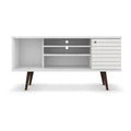 Meuble console multimédia à 5 étagères