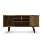 Meuble console multimédia à 5 étagères