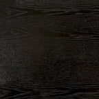 Meuble TV minimaliste contemporain en bois massif de 119 cm