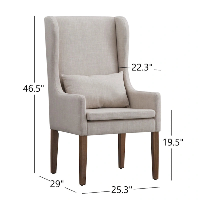 Wingback Host Chair by