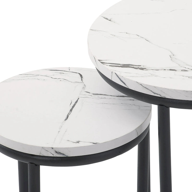 Table gigogne ronde Fort Worth