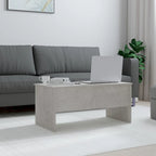 Table basse relevable, table d'appoint, table de canapé d'appoint en bois d'ingénierie - 40,2 x 19,9 x 18,3