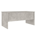 Table basse relevable, table d'appoint, table de canapé d'appoint en bois d'ingénierie - 40,2 x 19,9 x 18,3