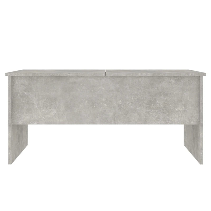 Table basse relevable, table d'appoint, table de canapé d'appoint en bois d'ingénierie - 40,2 x 19,9 x 18,3