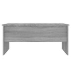 Table basse relevable, table d'appoint, table de canapé d'appoint en bois d'ingénierie - 40,2 x 19,9 x 18,3
