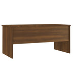 Table basse relevable, table d'appoint, table de canapé d'appoint en bois d'ingénierie - 40,2 x 19,9 x 18,3