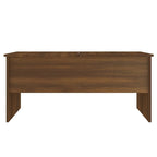Table basse relevable, table d'appoint, table de canapé d'appoint en bois d'ingénierie - 40,2 x 19,9 x 18,3
