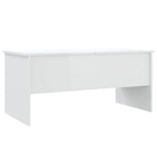 Table basse relevable, table d'appoint, table de canapé d'appoint en bois d'ingénierie - 40,2 x 19,9 x 18,3