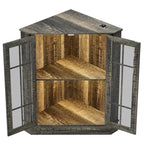 Meuble d'angle de rangement large de 20 pouces