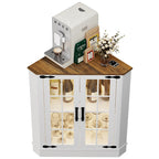 Meuble d'angle de rangement large de 20 pouces