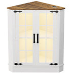 Meuble d'angle de rangement large de 20 pouces