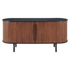 Buffet noir et noyer
