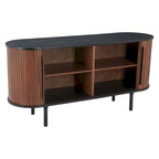 Buffet noir et noyer