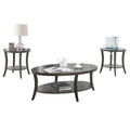 Ensemble table basse avec étagère
