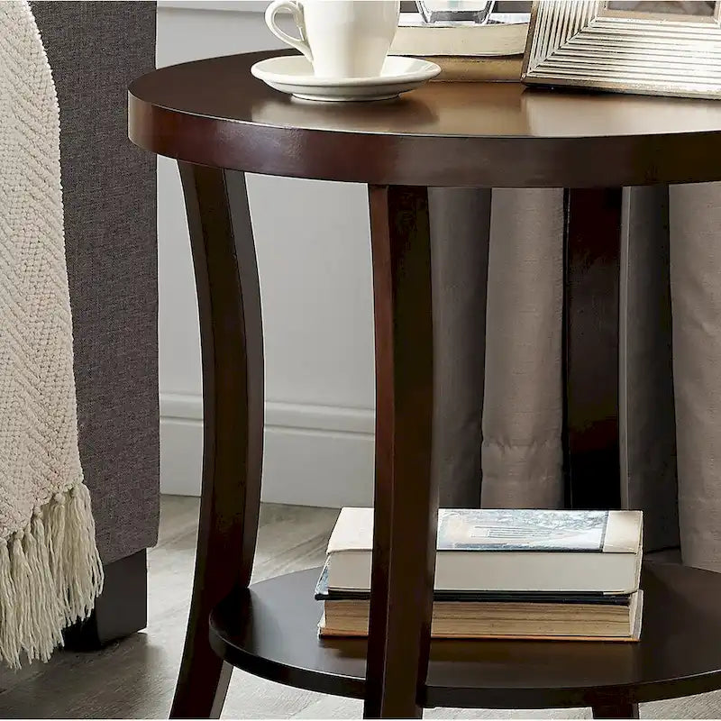 Ensemble table basse avec étagère