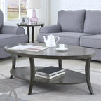 Ensemble table basse avec étagère