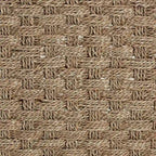 Modern Bohemian Natural Seagrass and Acacia Wood Accent Bench