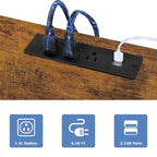 Meuble TV avec tiroirs de rangement