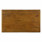 Table basse rectangulaire en bois massif de 40 po avec 4 tiroirs