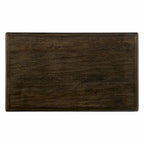 Table basse rectangulaire en bois massif de 40 po avec 4 tiroirs
