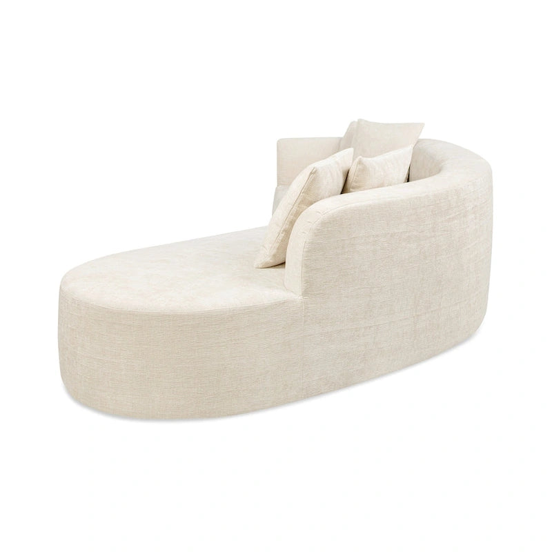 134.5 Sofa-in-a-Box RAF Curved Sectional Sofa