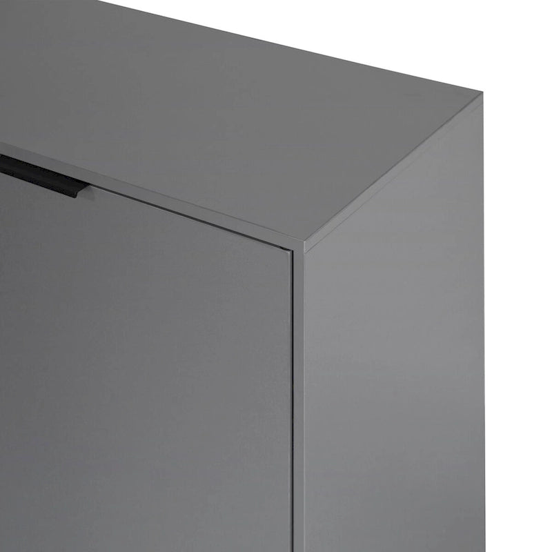 Sideboard Buffet Cabinet with Storage, Wood Coffee Bar Cabinet, 3 Drawers & 2 Doors, Buffet Cabinet Cupboard